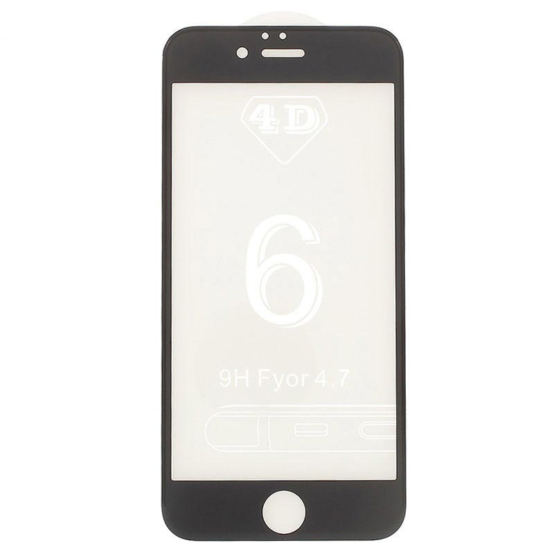 Gurgle Fantasi Literacy 4D Full Size iPhone 6/6S Panserglas skærmbeskyttelse