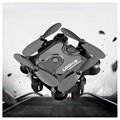 4DRC V2 Foldbar Mini Drone med Fjernbetjening - 2MP, WiFi - Sort