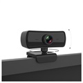4MP HD Webcam m. Autofokus - 1080p, 30fps