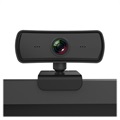 4MP HD Webcam m. Autofokus - 1080p, 30fps - Sort