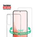 4smarts 360 Samsung Galaxy S24 Beskyttelsessæt - Gennemsigtig