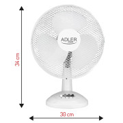 Adler AD 7303 Fan 30cm - desk