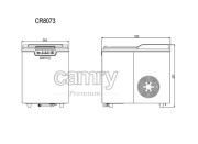 Camry CR 8073 Isterningmaskine