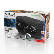 Adler AD 1186 LED-ur med termometer