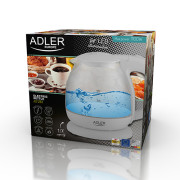 Adler AD 1283G Elektrisk kedel i glas 1.0L