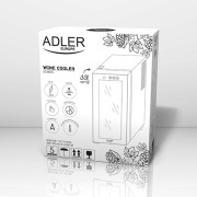 Adler AD 8075 Køleskab til vin 33L / 12 flasker