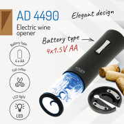 Adler AD 4490 Elektrisk vinåbner