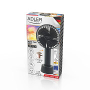 Adler AD 7331b Bærbar mini-ventilator 9cm/3.5" USB