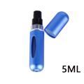 Mini Bærbar Parfume Sprayflaske - 5ml - Blå