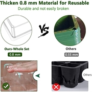 Frøkasse Kit til 60 frø - Minidrivhus med justerbar åbning