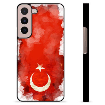 Samsung Galaxy S22 5G Beskyttelsescover - Tyrkisk Flag