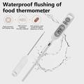 6011 Gourmet stegetermometer med Digital Display - Hvid