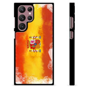 Samsung Galaxy S22 Ultra 5G Beskyttelsescover - Spansk Flag