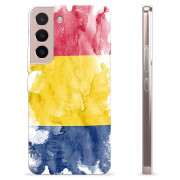 Samsung Galaxy S22 5G TPU Cover - Rumænsk Flag