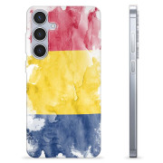 Samsung Galaxy S24+ TPU Cover - Rumænsk Flag