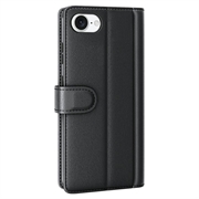 iPhone 16e Læderpung med Stativ