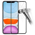 6D Full Cover iPhone 11 Panserglas skærmbeskyttelse - 9H, 0.33mm - Sort