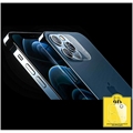 iPhone 12 Pro Max 9D Kamera Linse Hærdet Glas Beskytter - Gennemsigtig