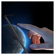 Samsung Galaxy M34 5G 9D Full Cover Skærmbeskyttelse Hærdet Glas - 9H, 0.3mm - Sort Kant