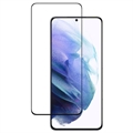 Samsung Galaxy S22 5G/S23 5G 9D Full Cover Skærmbeskyttelse Hærdet Glas - 9H, 0.3mm - Sort Kant