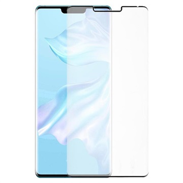 9D Full Cover Huawei Mate 30 Pro Skærmbeskyttelse Hærdet Glas - 9H, 0.3mm - Sort