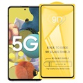 9D Full Cover Samsung Galaxy A51 5G Hærdet glas skærmbeskyttelse - 9H, 0.3mm - Sort