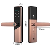 A1 Tuya WiFi fingeraftryk smart dørlås med dynamiske adgangskoder og NFC