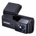 A10 dobbelt dashcam - 4K/2K, GPS, ADAS, WiFi, parkeringskamera - sort