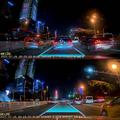 A10 dobbelt dashcam - 4K/2K, GPS, ADAS, WiFi, parkeringskamera - sort
