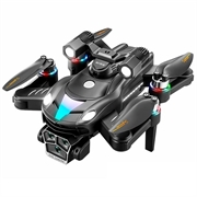 A168 børsteløs RC-drone med 8K dobbeltkameraer, optisk flow - sort