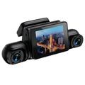 A35 1080P Full HD WiFi 4-kanals bilkamera - sort