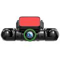 A35 1080P Full HD WiFi 4-kanals bilkamera - sort