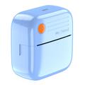 A35 Bluetooth-termisk miniprinter med papir - blå
