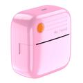 A35 Bluetooth-termoprinter i miniformat med papir - lyserød