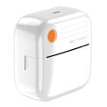 A35 Bluetooth-termisk miniprinter med papir - hvid