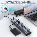 ACASIS HS-716 16-ports USB 3.2-hub - 10 Gbps - EU-stik