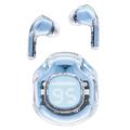 ACEFAST T8 / AT8 Crystal (2) farve Bluetooth-ørepropper Letvægts trådløst headset til arbejde - blå
