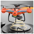 Drone med HD Dobbelt Kamera & Fjernbetjening AE11 (Open Box - God stand) - Orange