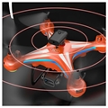 Drone med HD Dobbelt Kamera & Fjernbetjening AE11 - Orange