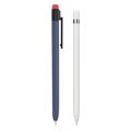 AHASTYLE PT80-1-K til Apple Pencil 2. generation Stylus Pen Silikone Cover Anti-drop Beskyttelseshylster - Midnatsblå