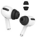 AHASTYLE PT99-2 1 par til Apple AirPods Pro 2 / AirPods Pro udskiftningssilikone ørepropper til Bluetooth-øretelefoner, størrelse L - sort