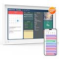 AI-baseret familieorganisator med 10" touchscreen - hvid
