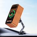 AKD255 15W magnetisk trådløs oplader/bilholder til instrumentbrættet og forruden - MagSafe-kompatibel