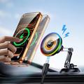 AKD255 15W magnetisk trådløs oplader/bilholder til instrumentbrættet og forruden - MagSafe-kompatibel