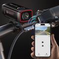 Akeeyo 710S 4K-kamera til motorcykler og cykler med WiFi og EIS-stabilisering