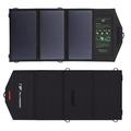ALLPOWERS 21W sammenklappeligt solcellepanel med to USB-porte
