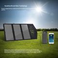 ALLPOWERS 21W sammenklappeligt solcellepanel med to USB-porte
