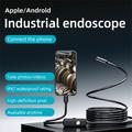 AN112 USB-C-kablet endoskopkamera med Lightning-/MicroUSB-adaptere - 8mm, 10m
