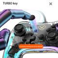 AOLION til Nintendo Switch Computer Transparent kablet Gamepad RGB Light Game Controller