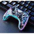 AOLION til Nintendo Switch Computer Transparent kablet Gamepad RGB Light Game Controller